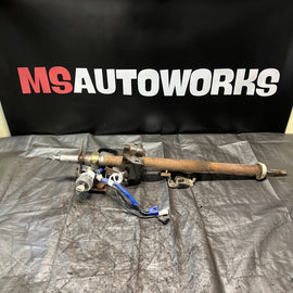 2004 SUBARU WRX STI OEM STEERING COLUMN W/IGNITION KEYS COMPLETE ASSEMBLY#501207