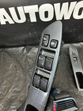 Load image into Gallery viewer, 2004 Subaru WRX STI SPT Carbon Fiber Interior Trim Bezel Set OEM