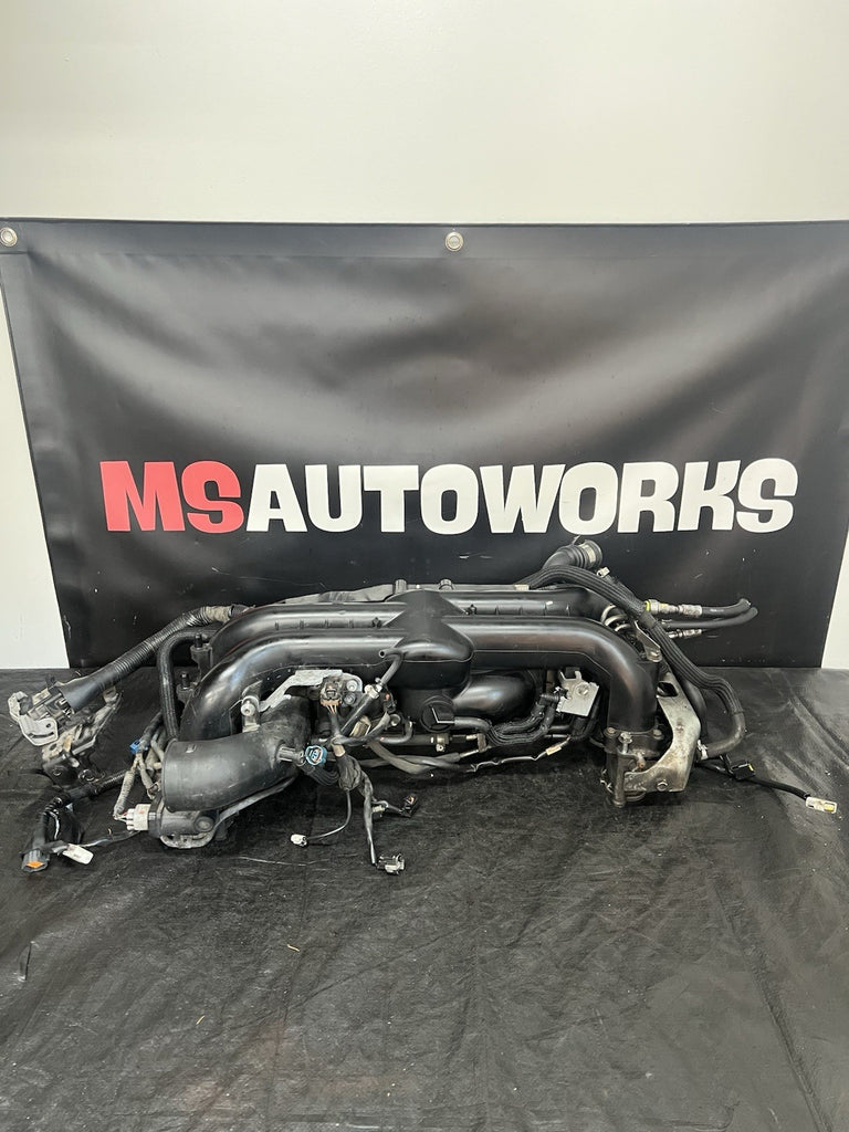 2008 Subaru Legacy GT Intake Manifold Complete w/Harness, TGVs,Injectors #212661