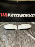 2004-2005 Subaru WRX STI Aspen White Fog Light Lamp Covers Set #522560
