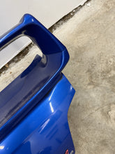 Load image into Gallery viewer, 2002-2007 SUBARU WRX STI OEM TRUNK &amp; SPOILER WRB WORLD RALLY BLUE #525182