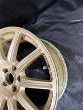 Load image into Gallery viewer, 2004 Subaru Impreza WRX STi Factory Gold BBS Wheel 5x100 OEM #5156373