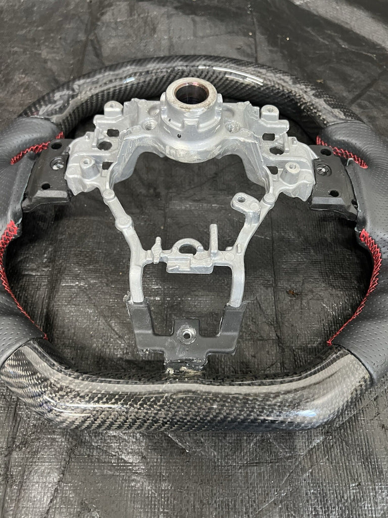 2015-2021 Subaru WRX STi Molded Innovations Carbon Fiber Steering Wheel