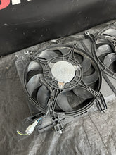 Load image into Gallery viewer, 2008-2014 SUBARU WRX STI RADIATOR COOLING FANS ASSEMBLY SET LH/RH OEM #525671