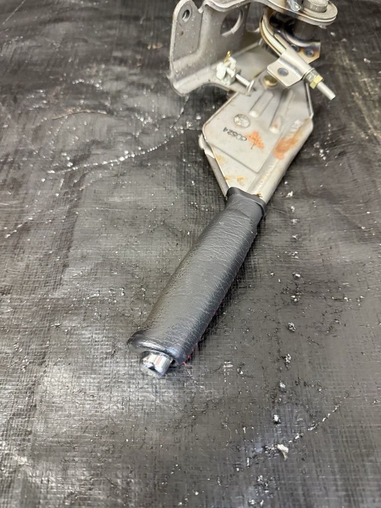 2005-2007 Subaru Impreza WRX STI Red Stitched E Brake Handle Ebrake #525182