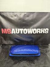 Load image into Gallery viewer, 2004 SUBARU IMPREZA WRX STI OEM EXTERIOR HOOD SCOOP WRB WORLD RALLY BLUE #500989