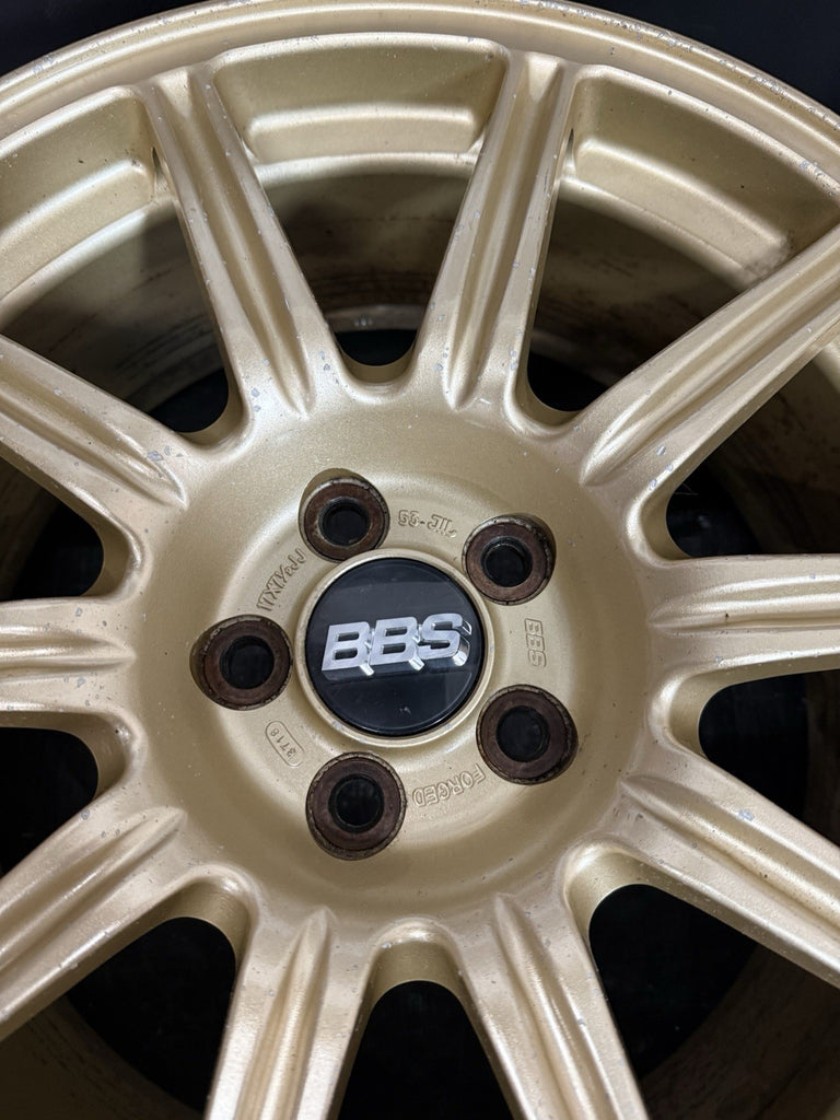 2004 Subaru Impreza WRX STi Factory Gold BBS Wheel 5x100 OEM #5156372