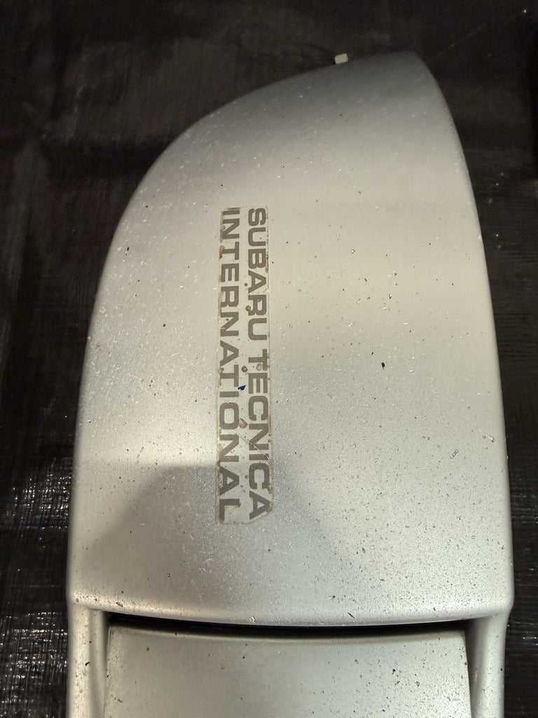 2004-2005 SUBARU WRX STI FOG LIGHT COVERS OEM PLATINUM SILVER METALLIC #524656