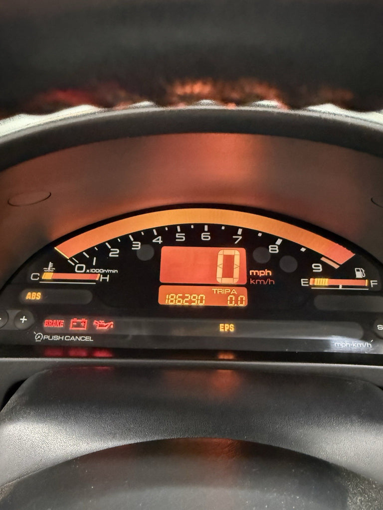 2000-2009 HONDA S2000 AP1 INSTRUMENT GAUGE CLUSTER SPEEDOMETER OEM 186k MILES