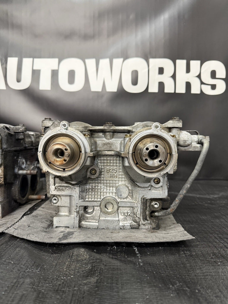 2004-2006 Subaru WRX B25 Engine Cylinder Heads Left LH & Right RH OEM #518682