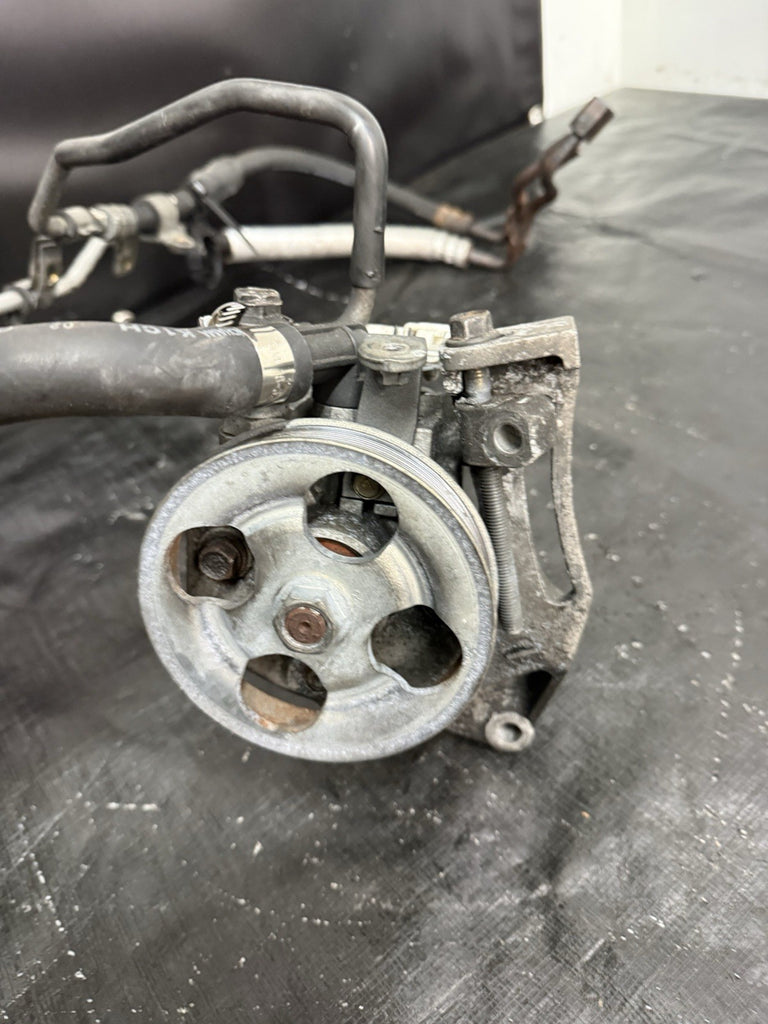 2004-2007 Subaru WRX STI Power Steering Pump Assembly with Lines & Reservoir