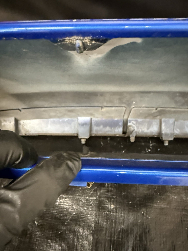 2004 SUBARU IMPREZA WRX STI OEM EXTERIOR HOOD SCOOP WRB WORLD RALLY BLUE #500989