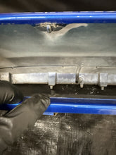 Load image into Gallery viewer, 2004 SUBARU IMPREZA WRX STI OEM EXTERIOR HOOD SCOOP WRB WORLD RALLY BLUE #500989