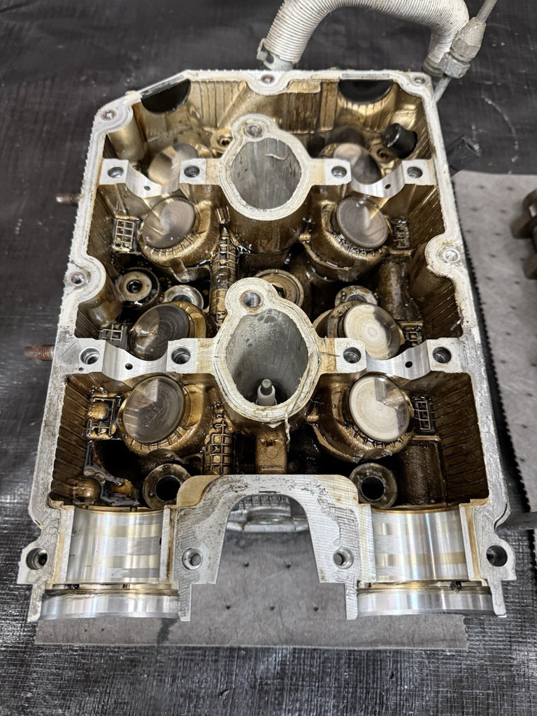 2004-2006 Subaru WRX B25 Engine Cylinder Heads Left LH & Right RH OEM #518682