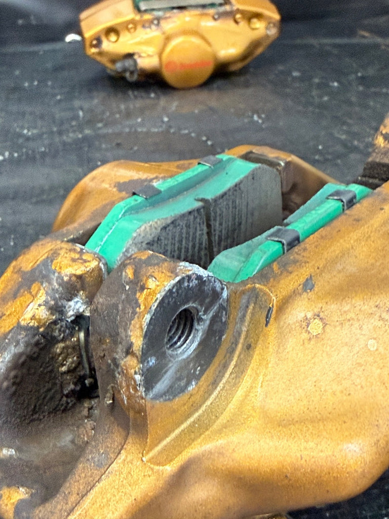 04-07 SUBARU STI REAR BREMBO BRAKE CALIPERS PAIR LEFT/RIGHT #525182