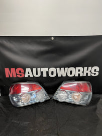 2004-2007 Subaru Impreza Tail Lights Sedan Set Pair WRX/STi Genuine #525182