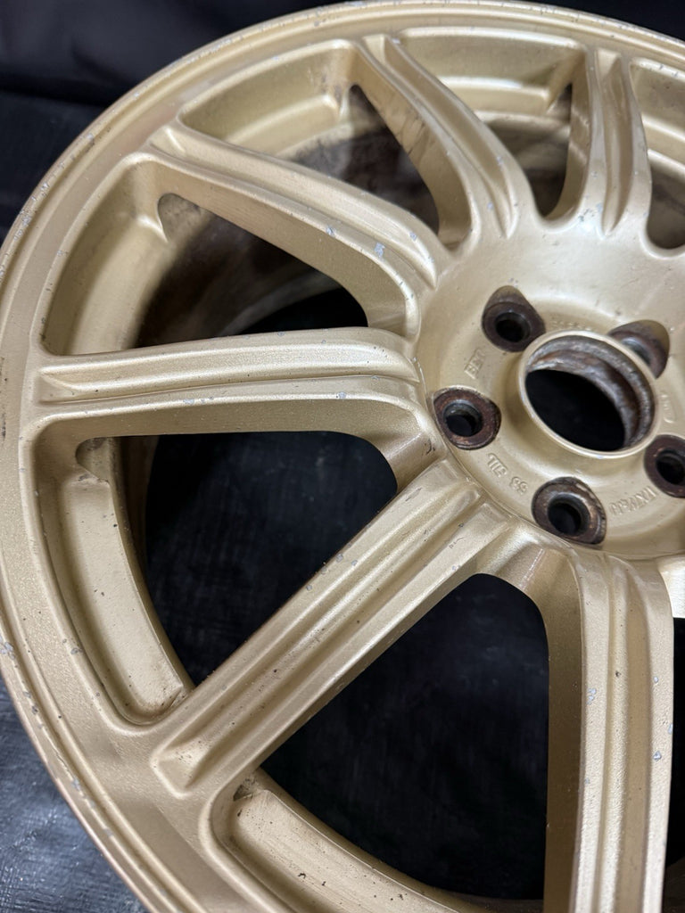 2004 Subaru Impreza WRX STi Factory Gold BBS Wheel 5x100 OEM #5156373