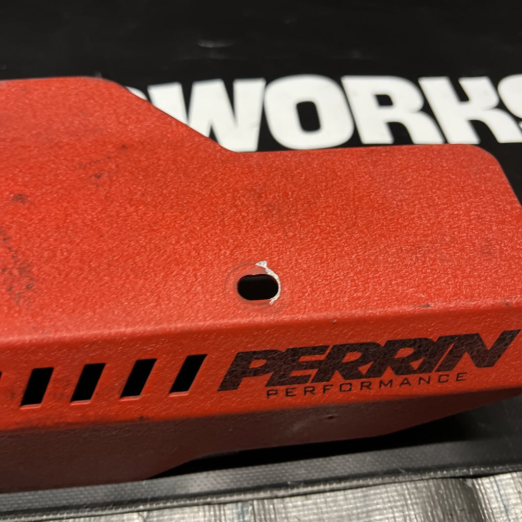 Perrin Alternator Pulley & Belt Cover For Subaru 02-14 WRX 04-20 STI #524314