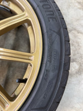 Load image into Gallery viewer, 2004 Subaru WRX STi 5x100 BBS OEM Forged Wheels &amp; Tires