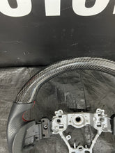 Load image into Gallery viewer, 2015-2021 Subaru WRX STi Molded Innovations Carbon Fiber Steering Wheel