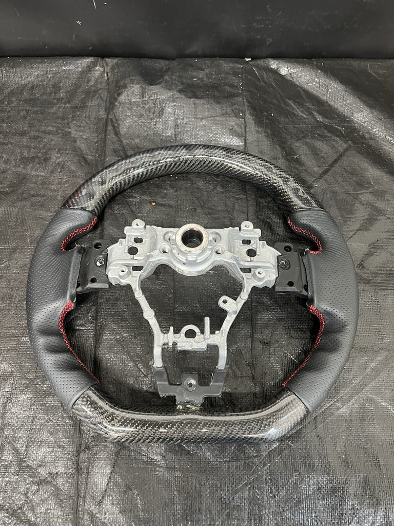 2015-2021 Subaru WRX STi Molded Innovations Carbon Fiber Steering Wheel