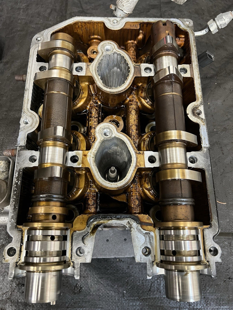 2008-2014 SUBARU WRX STI OEM LH RH SET W25 CYLINDER HEADS #525671