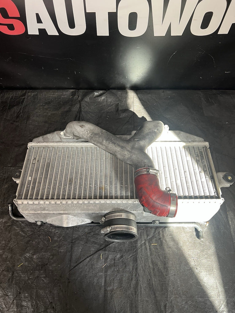 2008-2014 SUBARU IMPREZA WRX STI OEM TMIC TOP MOUNT INTERCOOLER #525671