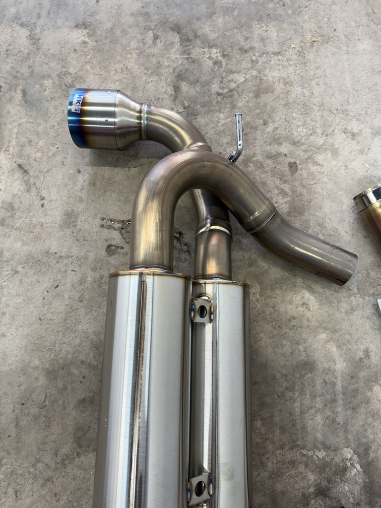 MKV 19-25 Toyota Supra GR A90 HKS Stainless Steel Dual Exhaust