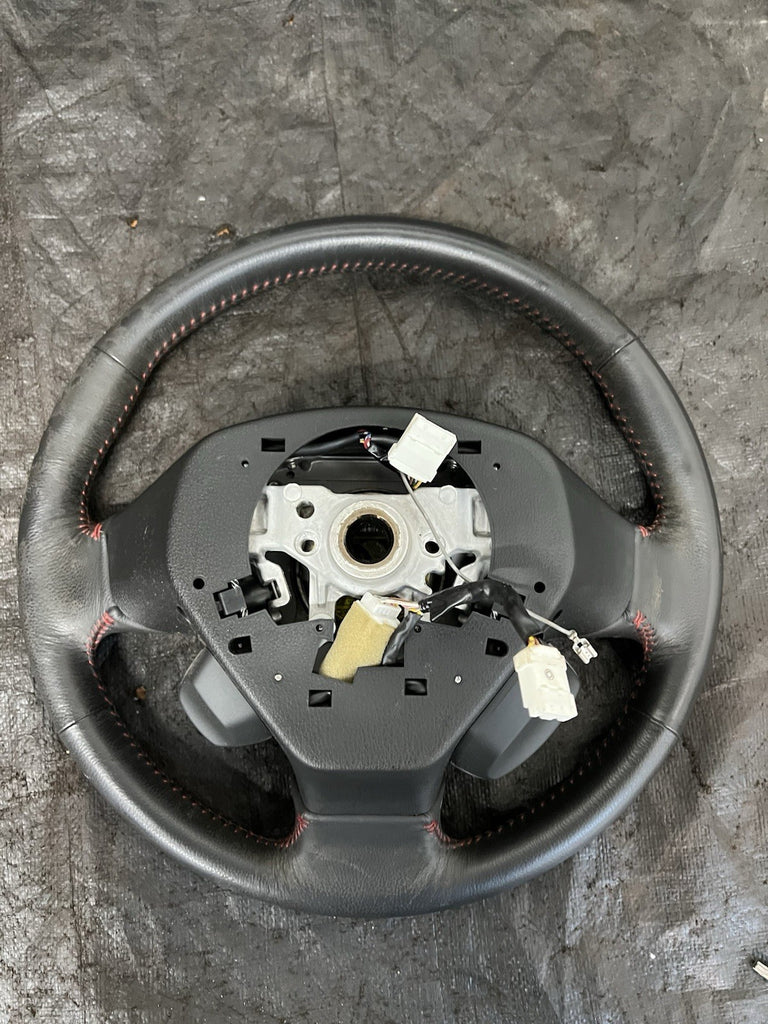 2008-2009 Subaru Legacy GT Steering Wheel w/ Controls Leather Driver OEM #212661