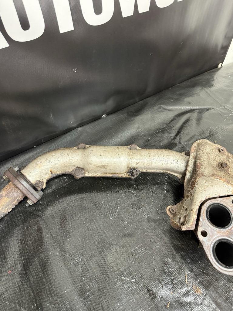 04-21 SUBARU WRX STI OEM EXHAUST MANIFOLD HEADER & UPPIPE STOCK #500989