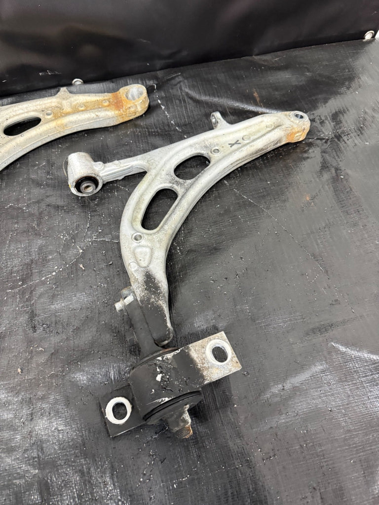 04-07 SUBARU WRX STI OEM FRONT LOWER ALUMINUM CONTROL ARMS PAIR #525182