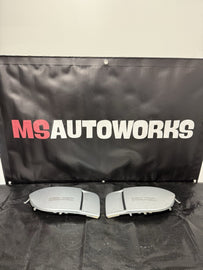 2004-2005 SUBARU WRX STI FOG LIGHT COVERS OEM PLATINUM SILVER METALLIC #524656