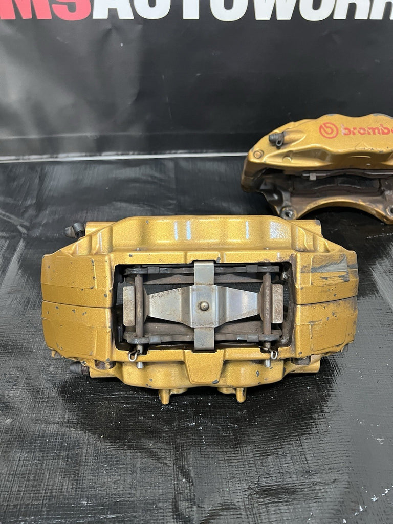 2004-2007 Subaru WRX STI Front Caliper Set Brembo Brembos Calipers #500989