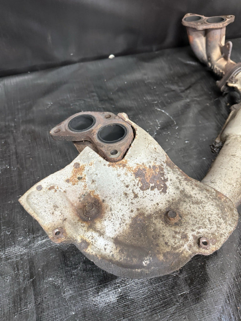 04-21 SUBARU WRX STI OEM EXHAUST MANIFOLD HEADER & UPPIPE STOCK #500989