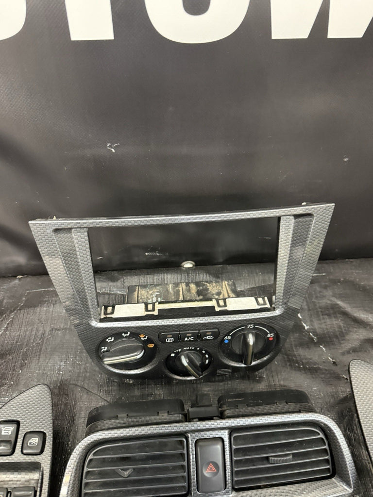 2004 Subaru WRX STI SPT Carbon Fiber Interior Trim Bezel Set OEM INCOMPLETE