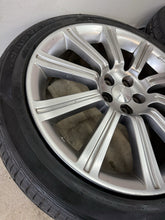 Load image into Gallery viewer, JDM Subaru Forester SG9 STi 5x100 Aluminum Wheels With Hankook Tires