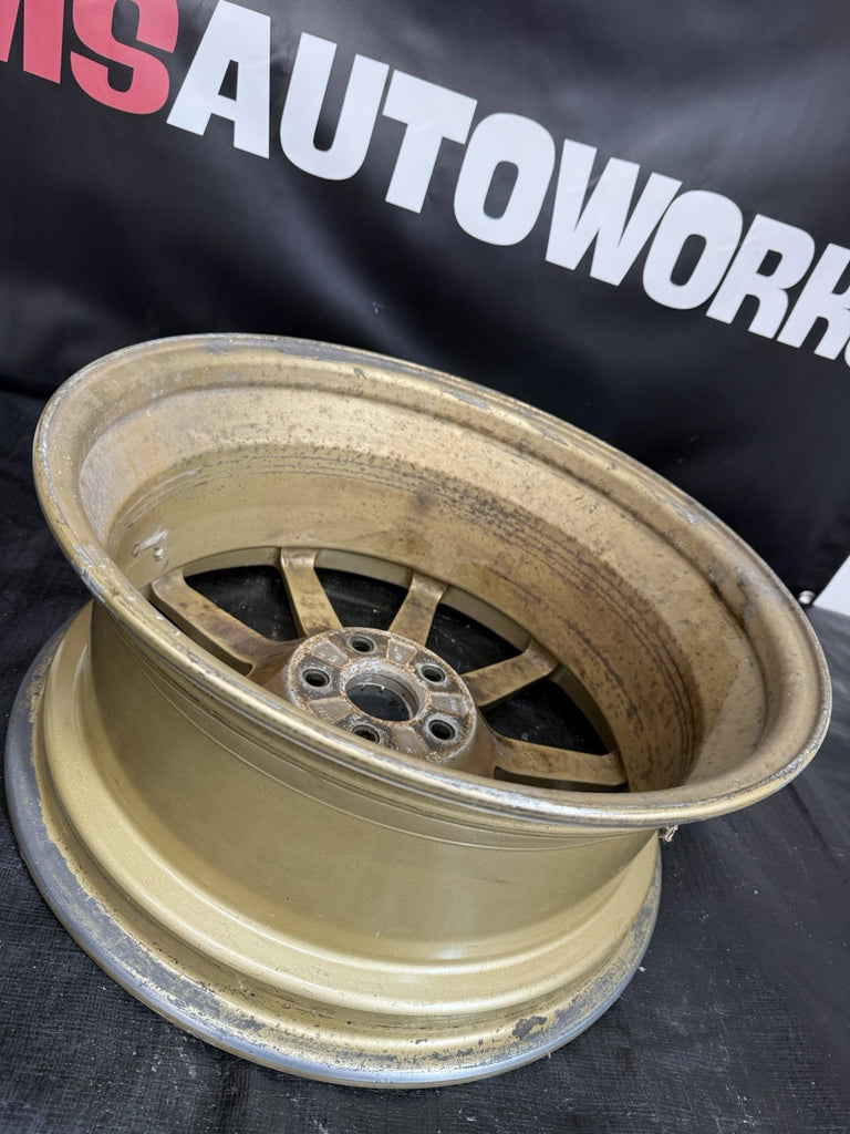 2004 Subaru Impreza WRX STi Factory Gold BBS Wheel 5x100 OEM #5156372