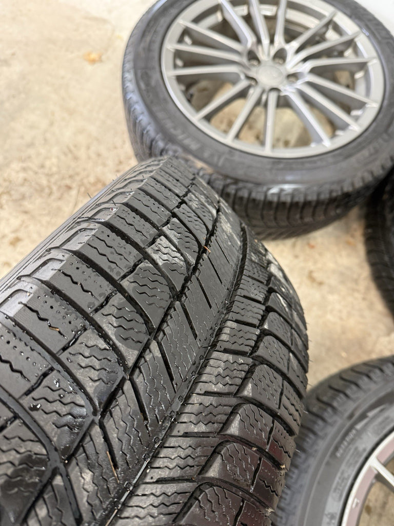 2008-2014 Subaru WRX OEM Factory Wheels with Michelin Snow Tires