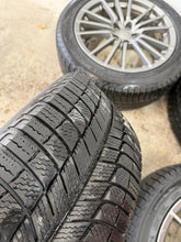 Load image into Gallery viewer, 2008-2014 Subaru WRX OEM Factory Wheels with Michelin Snow Tires