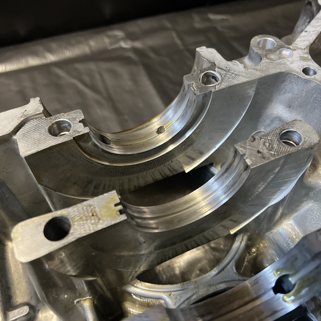 04-21 SUBARU WRX STI OEM CASE HALVES BARE BLOCK SET 07 139k BLOCK ASSEMBLY STOCK