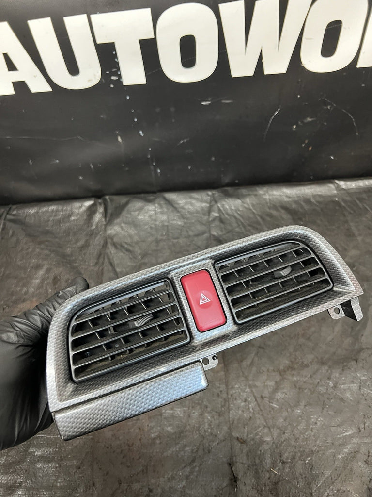 2004 Subaru WRX STI SPT Carbon Fiber Interior Trim Bezel Set OEM