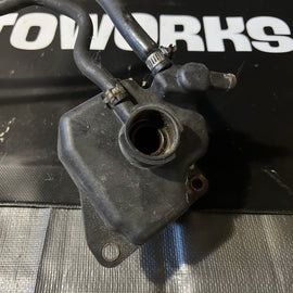 15-21 SUBARU WRX STI OEM COOLANT EXPANSION TANK BLACK PLASTIC GENUINE #937