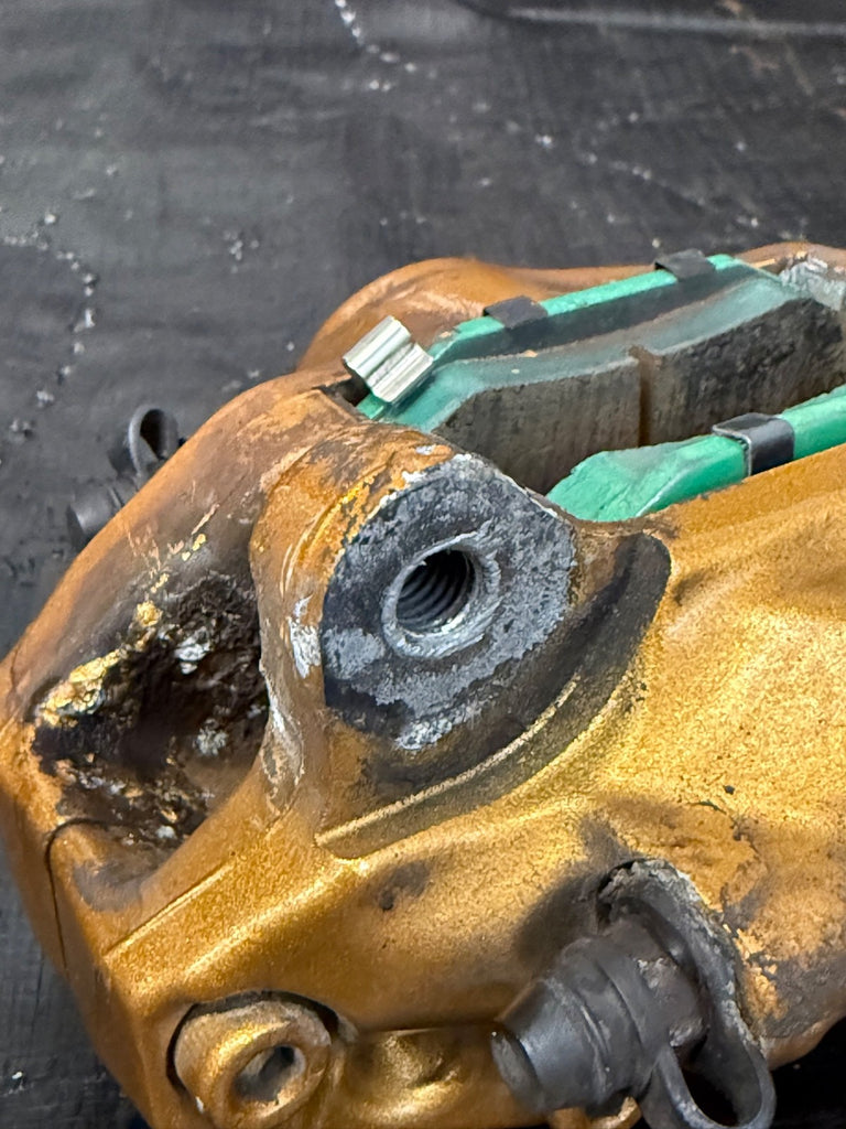 04-07 SUBARU STI REAR BREMBO BRAKE CALIPERS PAIR LEFT/RIGHT #525182