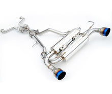 Load image into Gallery viewer, Invidia 09+ 370Z Gemini Single Layer Titanium Tip Cat-back Exhaust