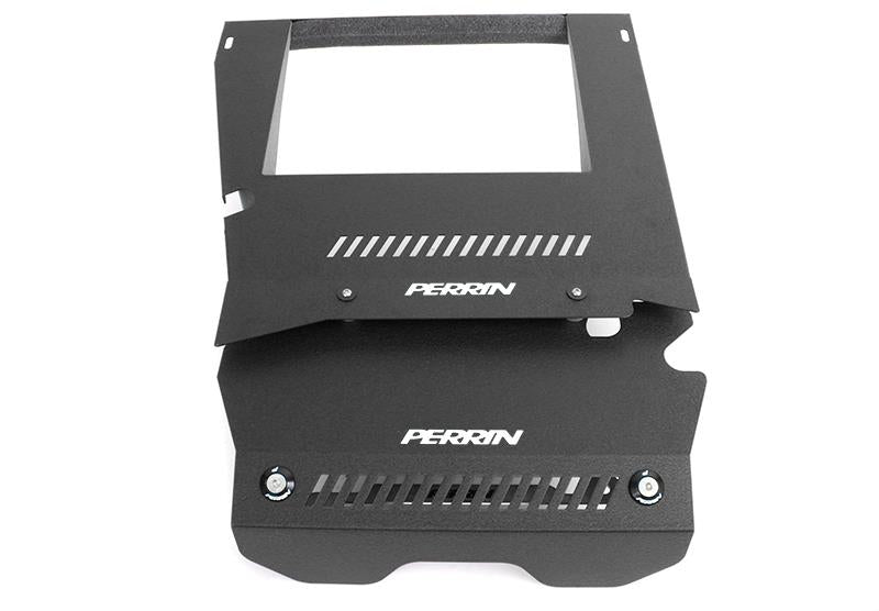 PERRIN 15-21 Subaru WRX Engine Cover Kit (Intercooler & Pulley Covers Incl.) - Black