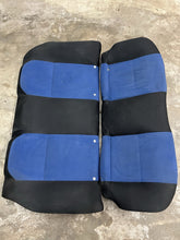 Load image into Gallery viewer, 2002-2007 SUBARU WRX STI OEM BLUE ALCANTARA SEAT SET FRONT &amp; REAR #503881