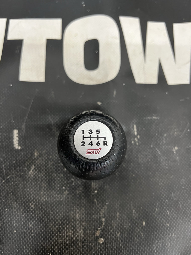 2004-2007 SUBARU IMPREZA WRX STI 6 SPEED SHIFT KNOB OEM #503881