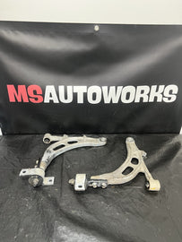 04-07 SUBARU WRX STI OEM FRONT LOWER ALUMINUM CONTROL ARMS PAIR #503881