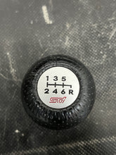 Load image into Gallery viewer, 2004-2007 SUBARU IMPREZA WRX STI 6 SPEED SHIFT KNOB OEM #503881